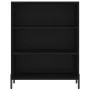 Aparador alto madera contrachapada negro 69,5x34x180 cm de vidaXL, Aparadores - Ref: Foro24-3200074, Precio: 141,21 €, Descue...