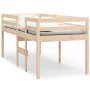 Cama alta madera maciza de pino 90x200 cm de vidaXL, Camas y somieres - Ref: Foro24-821604, Precio: 147,44 €, Descuento: %