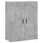 Concrete gray plywood tall sideboard 69.5x34x180 cm by vidaXL, Sideboards - Ref: Foro24-3200085, Price: 119,20 €, Discount: %