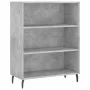 Concrete gray plywood tall sideboard 69.5x34x180 cm by vidaXL, Sideboards - Ref: Foro24-3200085, Price: 119,20 €, Discount: %