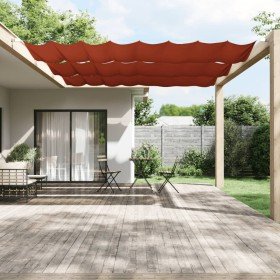 Toldo vertical terracota tela oxford 140x420 cm en Sombrillas | Comprar online en Foru.es