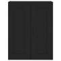 Aparador alto madera contrachapada negro 69,5x34x180 cm de vidaXL, Aparadores - Ref: Foro24-3200082, Precio: 134,71 €, Descue...