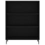 Aparador alto madera contrachapada negro 69,5x34x180 cm de vidaXL, Aparadores - Ref: Foro24-3200082, Precio: 134,71 €, Descue...