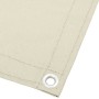 Pantalla de balcón 100% poliéster Oxford crema 75x700 cm en Sombrillas | Comprar online en Foru.es
