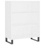 Aparador alto madera contrachapada blanco 69,5x34x180 cm de vidaXL, Aparadores - Ref: Foro24-3200089, Precio: 132,53 €, Descu...