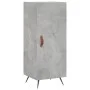 Gray concrete plywood sideboard 34.5x34x180 cm by vidaXL, Sideboards - Ref: Foro24-3199149, Price: 99,51 €, Discount: %