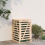Cobertizo para cubos de basura madera maciza pino 84x90x128,5cm de vidaXL, Soportes para contenedores de residuos - Ref: Foro...