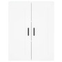 Aparador alto madera contrachapada blanco 69,5x34x180 cm de vidaXL, Aparadores - Ref: Foro24-3199625, Precio: 158,40 €, Descu...