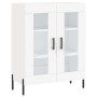 Aparador alto madera contrachapada blanco 69,5x34x180 cm de vidaXL, Aparadores - Ref: Foro24-3199625, Precio: 158,40 €, Descu...