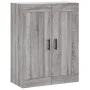 Aparador alto madera contrachapada gris sonoma 69,5x34x180 cm de vidaXL, Aparadores - Ref: Foro24-3199631, Precio: 154,48 €, ...
