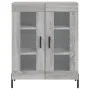 Aparador alto madera contrachapada gris sonoma 69,5x34x180 cm de vidaXL, Aparadores - Ref: Foro24-3199631, Precio: 154,48 €, ...