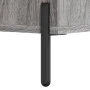 Aparador alto madera contrachapada gris sonoma 69,5x34x180 cm de vidaXL, Aparadores - Ref: Foro24-3199631, Precio: 154,48 €, ...