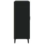 Black engineered wood sideboard 69.5x34x90 cm by vidaXL, Sideboards - Ref: Foro24-833048, Price: 69,84 €, Discount: %