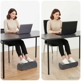 Almohadilla para pies Liso Gris en Ropa de cama | Comprar online en Foru.es