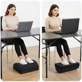 Almohadilla para pies Liso Negro en Ropa de cama | Comprar online en Foru.es