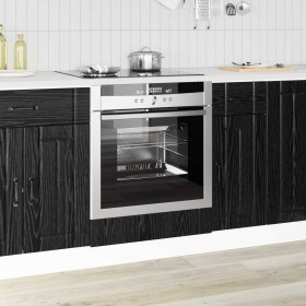 Mueble de Cocina Roble Negro 60 x 46 x 81,5 cm en Armarios de cocina | Comprar online en Foru.es