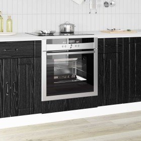 Mueble de Cocina Roble Negro 60 x 46 x 81,5 cm en Armarios de cocina | Comprar online en Foru.es