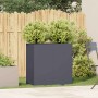Jardinera de acero laminado en frío antracita 80x40x80 cm en Macetas y jardineras | Comprar online en Foru.es