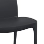 Sillas de jardín 2 uds polipropileno gris antracita 50x46x80 cm de vidaXL, Sillas de jardín - Ref: Foro24-364729, Precio: 125...