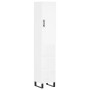 Aparador alto madera contrachapada blanco 34,5x34x180 cm de vidaXL, Aparadores - Ref: Foro24-3199001, Precio: 96,16 €, Descue...