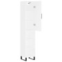 Aparador alto madera contrachapada blanco 34,5x34x180 cm de vidaXL, Aparadores - Ref: Foro24-3199001, Precio: 96,16 €, Descue...