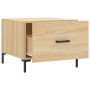 Mesas de centro 2 uds madera ingeniería roble Sonoma 50x50x40cm de vidaXL, Mesas de centro - Ref: Foro24-829403, Precio: 64,8...
