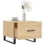 Coffee tables 2 pcs engineered wood Sonoma oak 50x50x40cm by vidaXL, Coffee table - Ref: Foro24-829451, Price: 73,56 €, Disco...