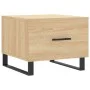 Coffee tables 2 pcs engineered wood Sonoma oak 50x50x40cm by vidaXL, Coffee table - Ref: Foro24-829451, Price: 73,56 €, Disco...