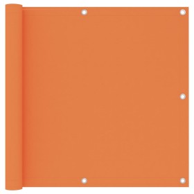 Toldo para balcón tela oxford naranja 90x300 cm en Sombrillas | Comprar online en Foru.es