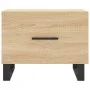 Coffee tables 2 pcs engineered wood Sonoma oak 50x50x40cm by vidaXL, Coffee table - Ref: Foro24-829451, Price: 73,56 €, Disco...