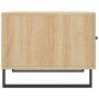 Coffee tables 2 pcs engineered wood Sonoma oak 50x50x40cm by vidaXL, Coffee table - Ref: Foro24-829451, Price: 73,56 €, Disco...