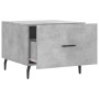 Mesa de centro 2 uds madera ingeniería gris hormigón 50x50x40cm de vidaXL, Mesas de centro - Ref: Foro24-829437, Precio: 71,7...