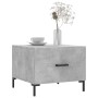 Mesa de centro 2 uds madera ingeniería gris hormigón 50x50x40cm de vidaXL, Mesas de centro - Ref: Foro24-829405, Precio: 64,8...