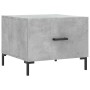 Mesa de centro 2 uds madera ingeniería gris hormigón 50x50x40cm de vidaXL, Mesas de centro - Ref: Foro24-829405, Precio: 64,8...