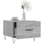 Mesas de centro 2 uds madera ingeniería gris Sonoma 50x50x40 cm de vidaXL, Mesas de centro - Ref: Foro24-829393, Precio: 66,8...