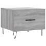 Mesas de centro 2 uds madera ingeniería gris Sonoma 50x50x40 cm de vidaXL, Mesas de centro - Ref: Foro24-829393, Precio: 66,8...