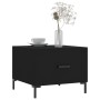 Mesas de centro 2 uds madera de ingeniería negro 50x50x40 cm de vidaXL, Mesas de centro - Ref: Foro24-829399, Precio: 65,57 €...