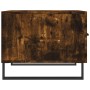 Mesa de centro 2 uds madera ingeniería roble ahumado 50x50x40cm de vidaXL, Mesas de centro - Ref: Foro24-829455, Precio: 74,2...