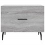 Mesas de centro 2 uds madera ingeniería gris Sonoma 50x50x40 cm de vidaXL, Mesas de centro - Ref: Foro24-829441, Precio: 74,1...