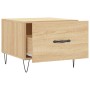 Mesas de centro 2 uds madera ingeniería roble Sonoma 50x50x40cm de vidaXL, Mesas de centro - Ref: Foro24-829387, Precio: 64,8...