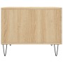 Mesas de centro 2 uds madera ingeniería roble Sonoma 50x50x40cm de vidaXL, Mesas de centro - Ref: Foro24-829387, Precio: 64,8...