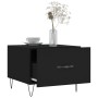 Mesas de centro 2 uds madera de ingeniería negro 50x50x40 cm de vidaXL, Mesas de centro - Ref: Foro24-829383, Precio: 65,55 €...