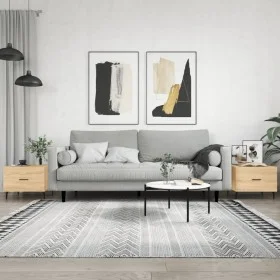 Couchtische 2 Stk. Holzwerkstoff Sonoma Eiche 50x50x40cm von vidaXL, Couchtisch - Ref: Foro24-829435, Preis: 71,18 €, Rabatt: %