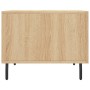 Mesas de centro 2 uds madera ingeniería roble Sonoma 50x50x40cm de vidaXL, Mesas de centro - Ref: Foro24-829435, Precio: 71,7...