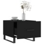 Mesas de centro 2 uds madera de ingeniería negro 50x50x40 cm de vidaXL, Mesas de centro - Ref: Foro24-829447, Precio: 75,09 €...