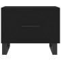 Mesas de centro 2 uds madera de ingeniería negro 50x50x40 cm de vidaXL, Mesas de centro - Ref: Foro24-829447, Precio: 75,09 €...