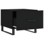 Mesas de centro 2 uds madera de ingeniería negro 50x50x40 cm de vidaXL, Mesas de centro - Ref: Foro24-829447, Precio: 75,09 €...