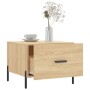 Mesas de centro 2 uds madera ingeniería roble Sonoma 50x50x40cm de vidaXL, Mesas de centro - Ref: Foro24-829419, Precio: 74,8...