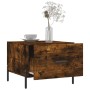 Mesa de centro 2 uds madera ingeniería roble ahumado 50x50x40cm de vidaXL, Mesas de centro - Ref: Foro24-829423, Precio: 74,8...