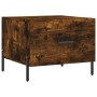 Mesa de centro 2 uds madera ingeniería roble ahumado 50x50x40cm de vidaXL, Mesas de centro - Ref: Foro24-829423, Precio: 74,8...